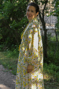 INDIA DRESS LONG by Tikau (Yellow flower)