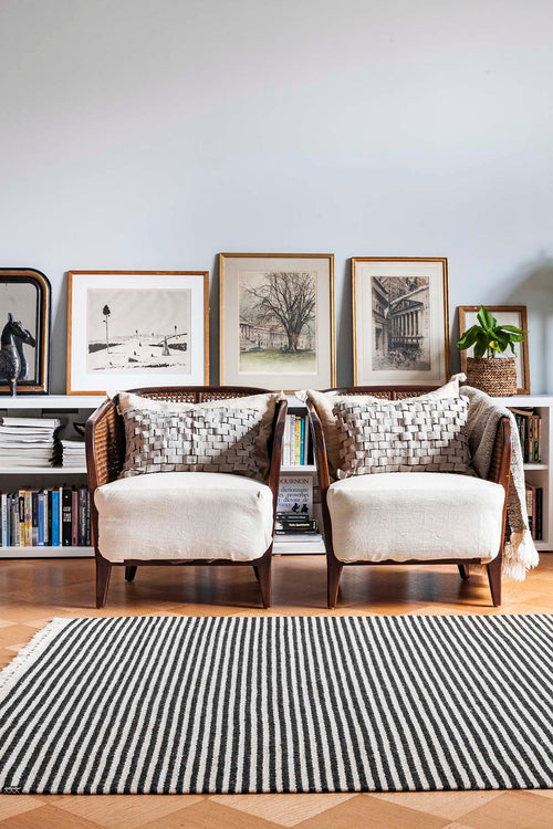 STRIPE CARPET by Tikau (Black)