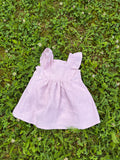 KIDS LINEN DRESS by Tikau (Lavender)