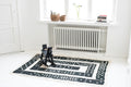 LOMINO CARPET By Tikau (Black and White, 125x180 cm)