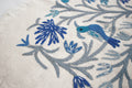 BIRDS CARPET BLUE by Tikau
