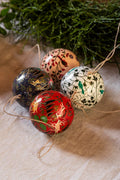 Christmas ornament bauble (Green birds)