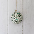 Christmas ornament bauble (Green birds)
